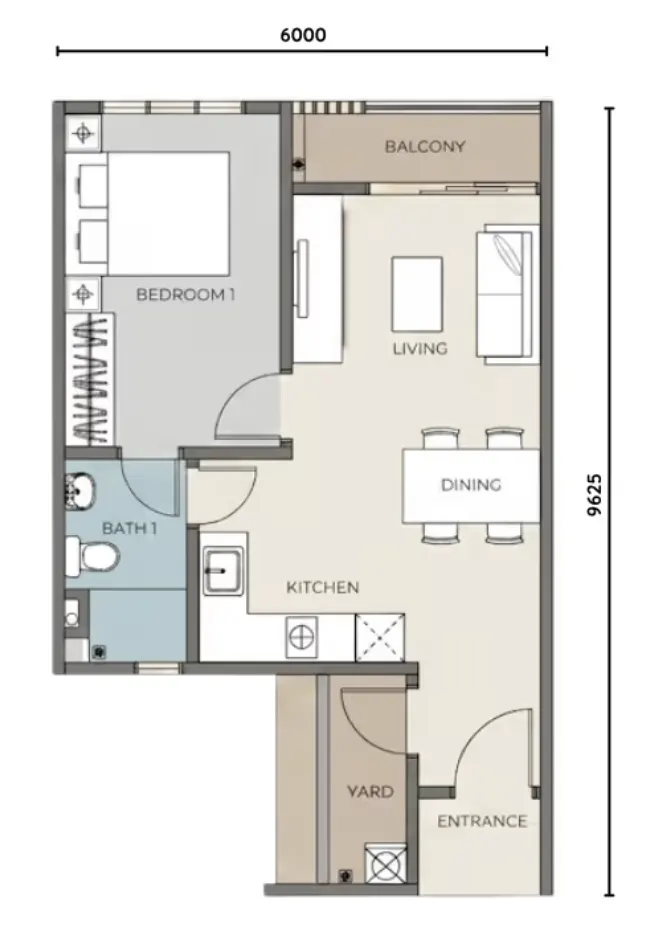 The Iconic Type A floor plan