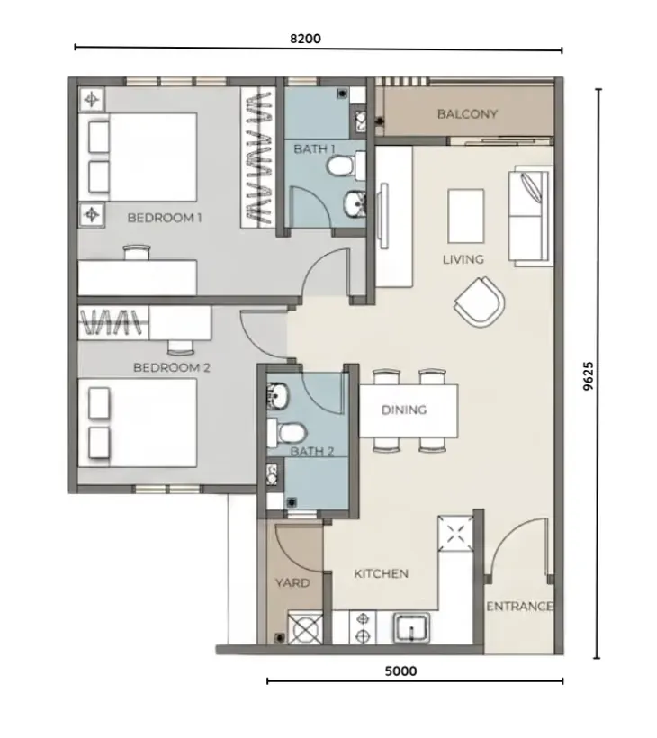 The Iconic Type B floor plan