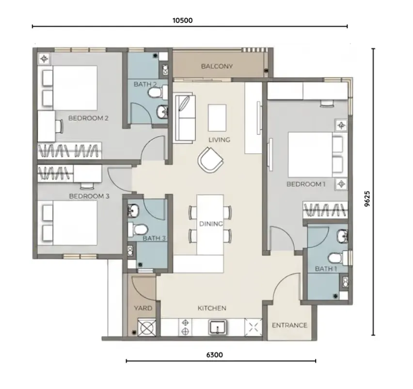 The Iconic Type C floor plan