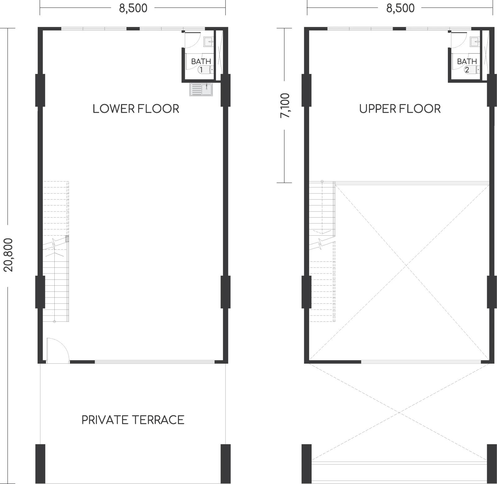 The NeX TYPE A floor plan