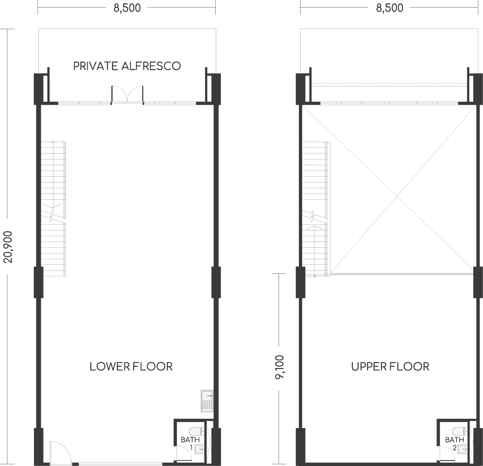 The NeX TYPE A1 floor plan