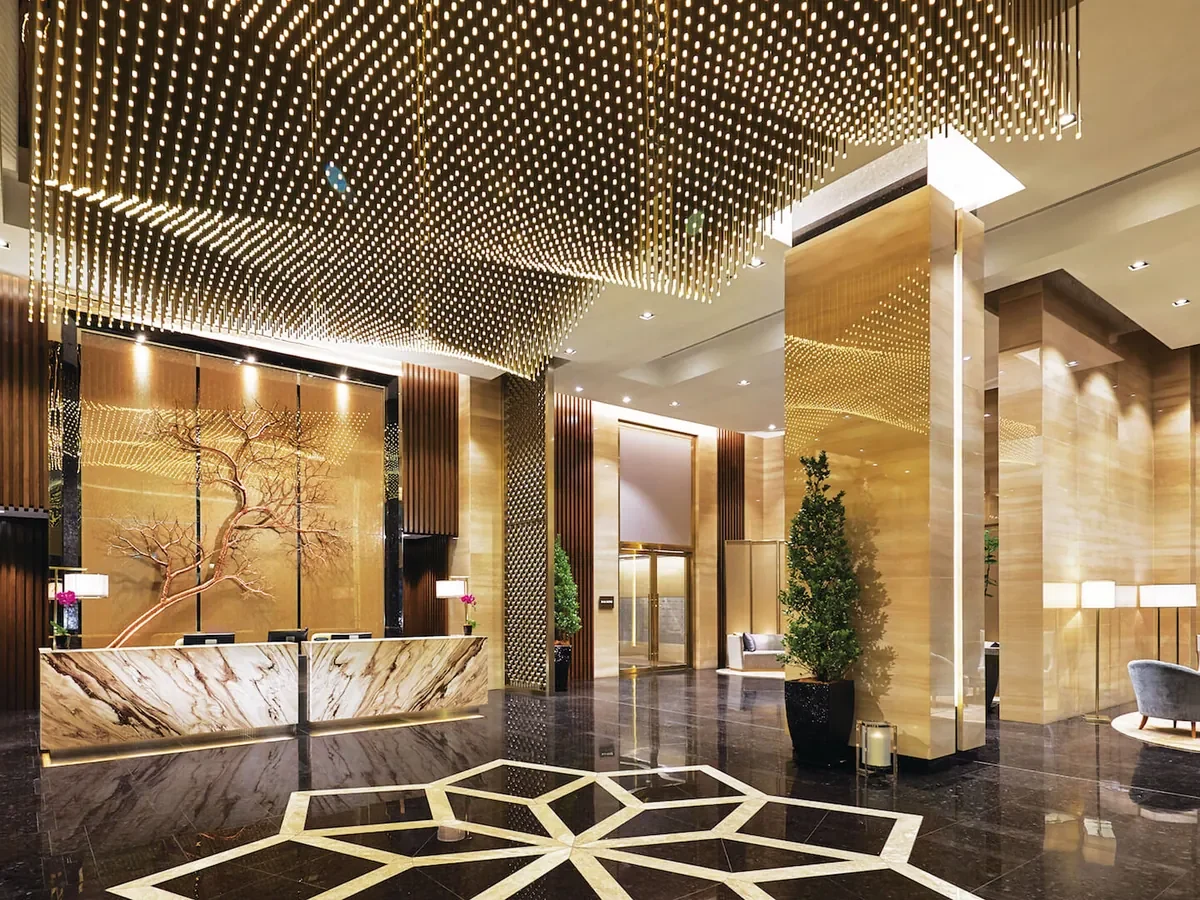 The Ritz-Carlton Residences interior arrival area