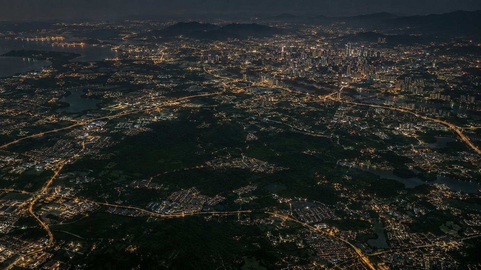 Editorial night cityscape representing a Kuala Lumpur and Selangor property search