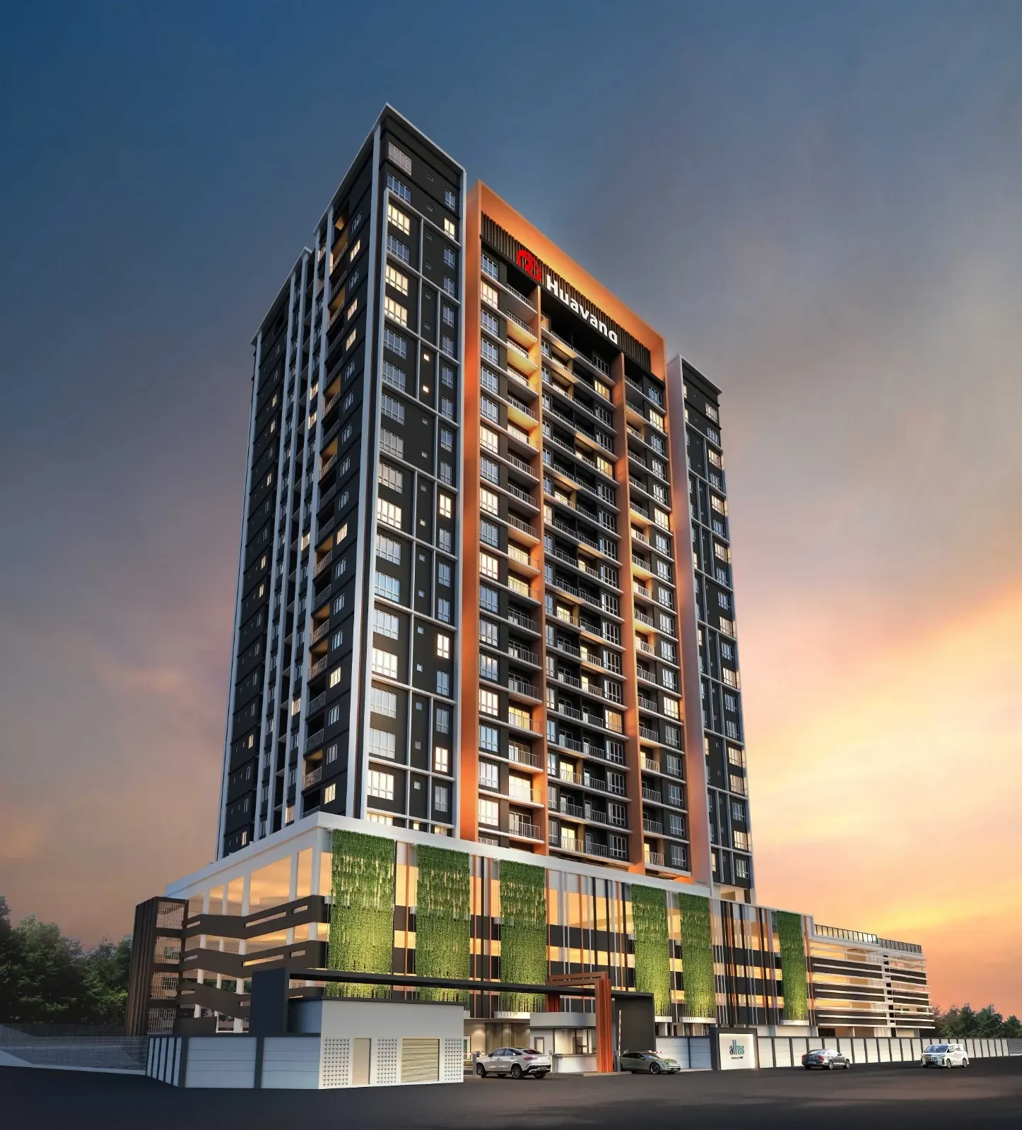 Altus Residency residential tower