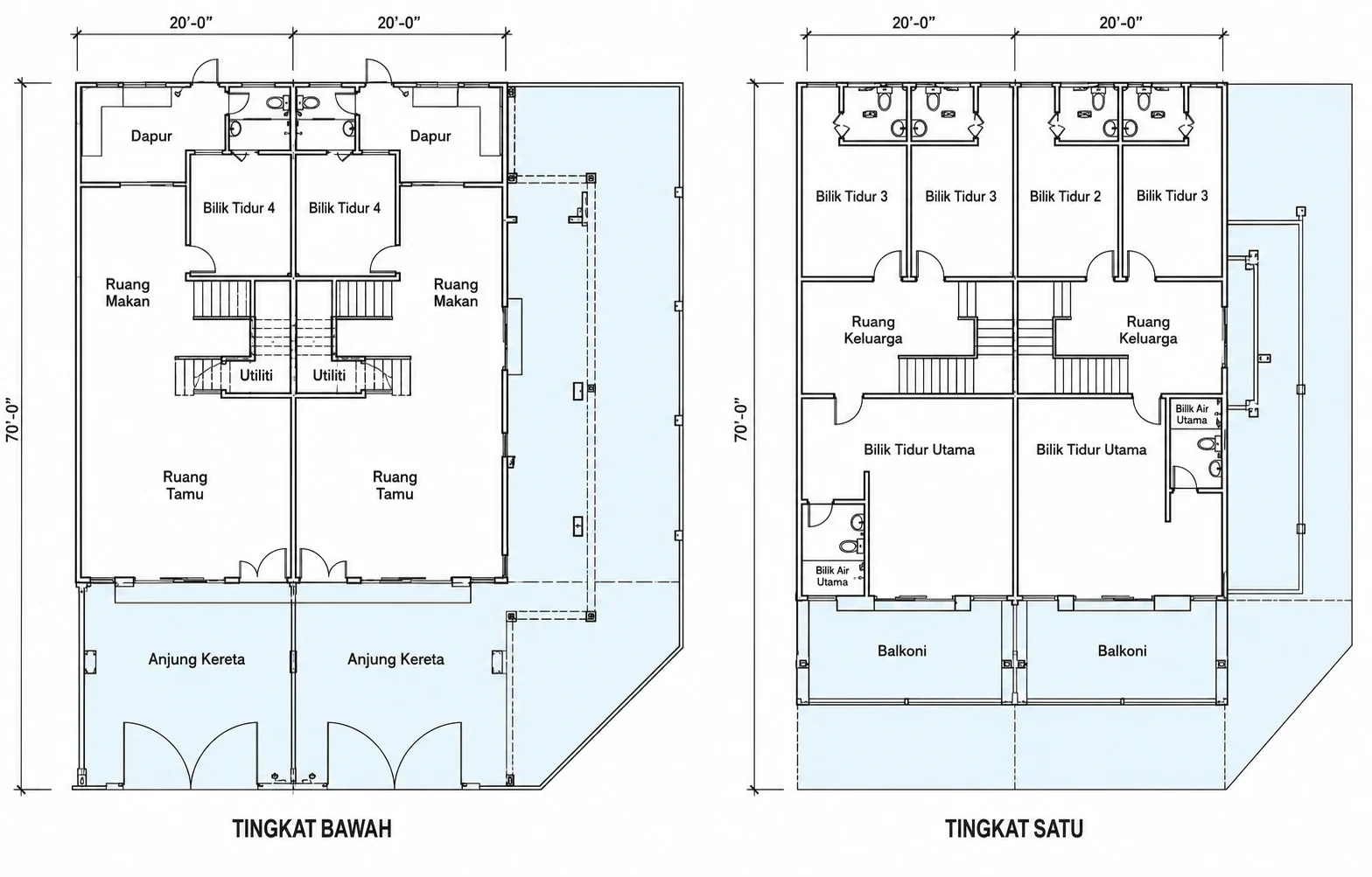 Ampang Cove Terrace floor plan