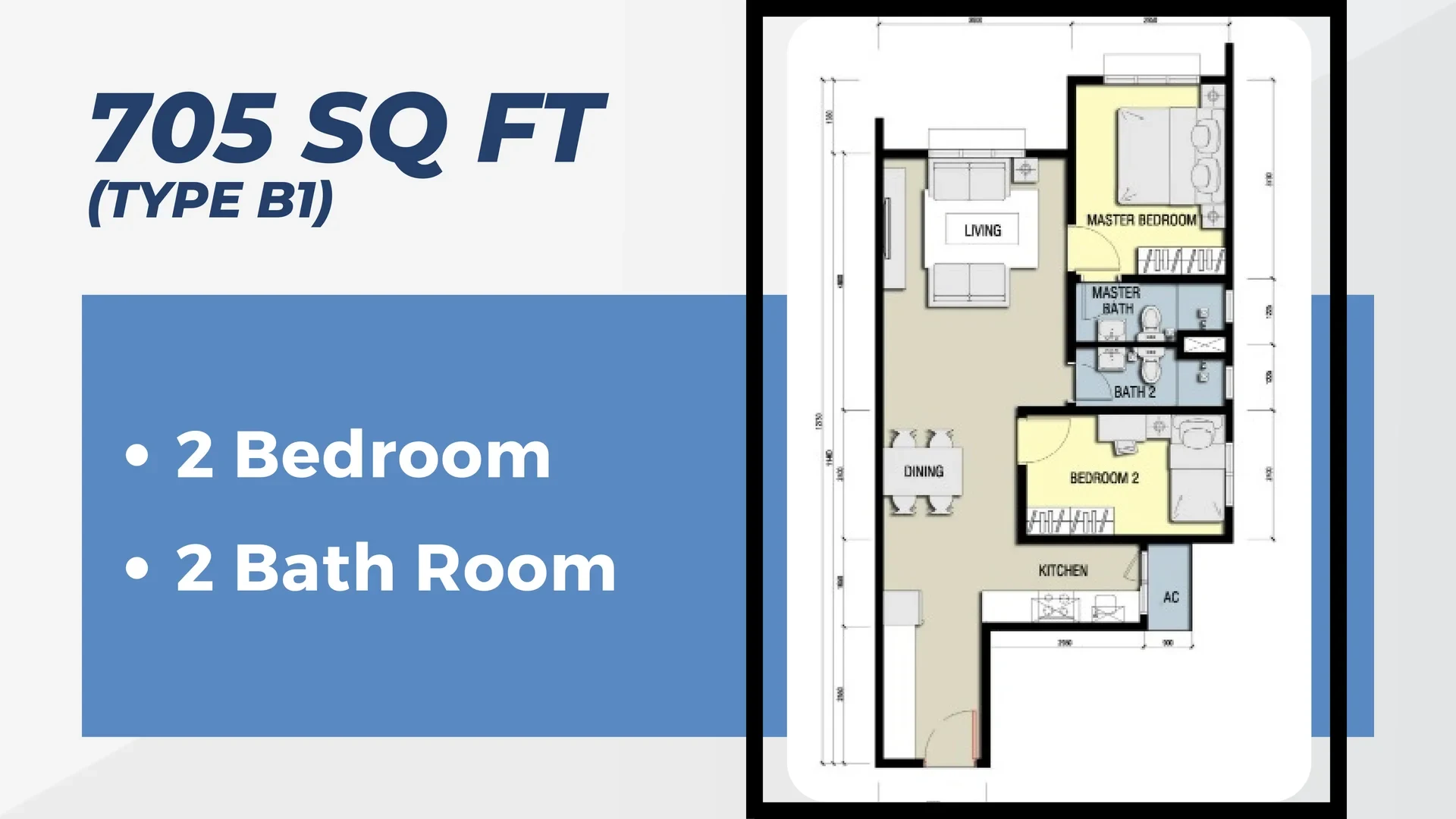 Anderson Residences Ipoh Type B1 floor plan