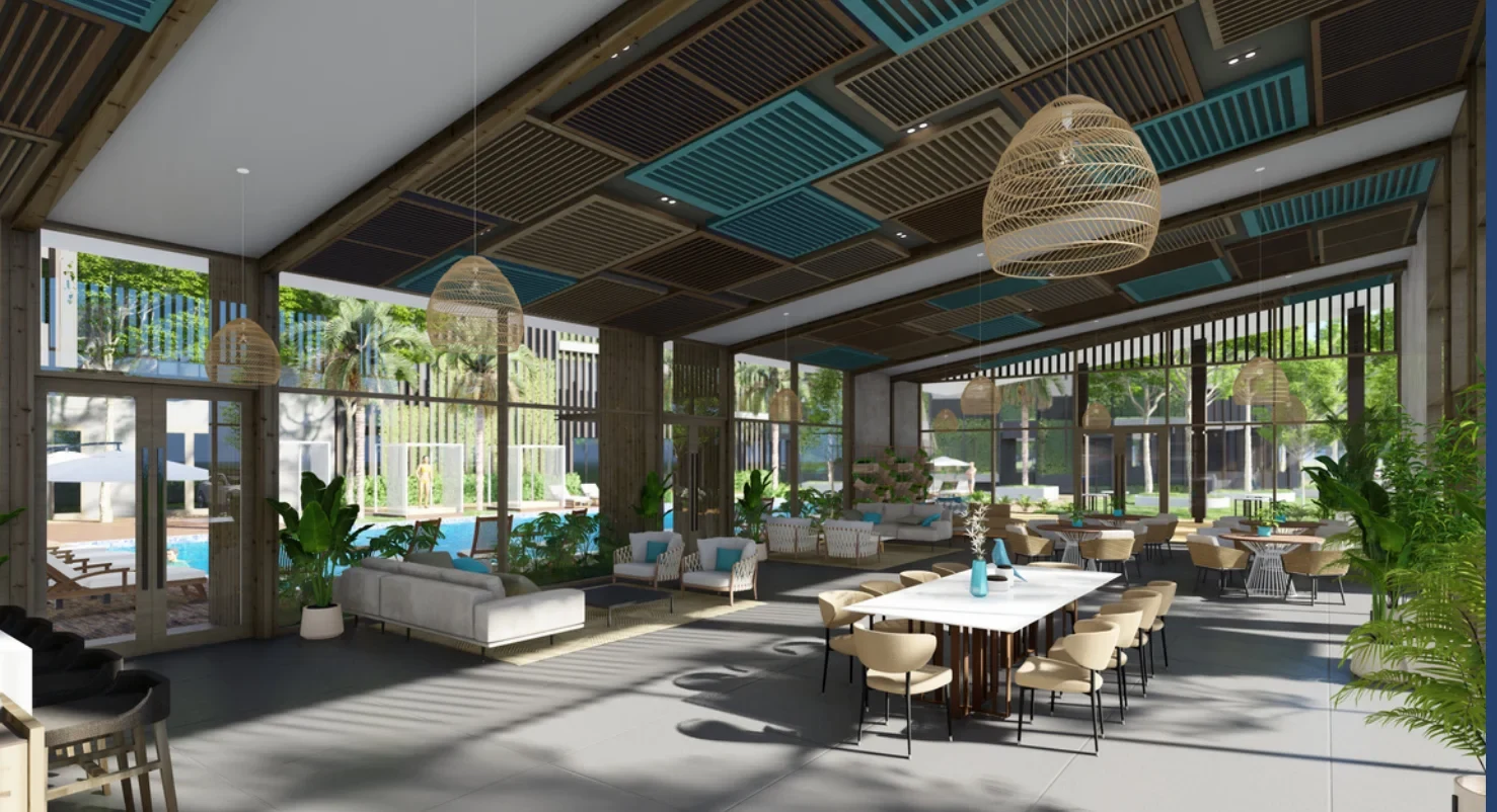Anderson Residences Ipoh residents lounge - artist impression