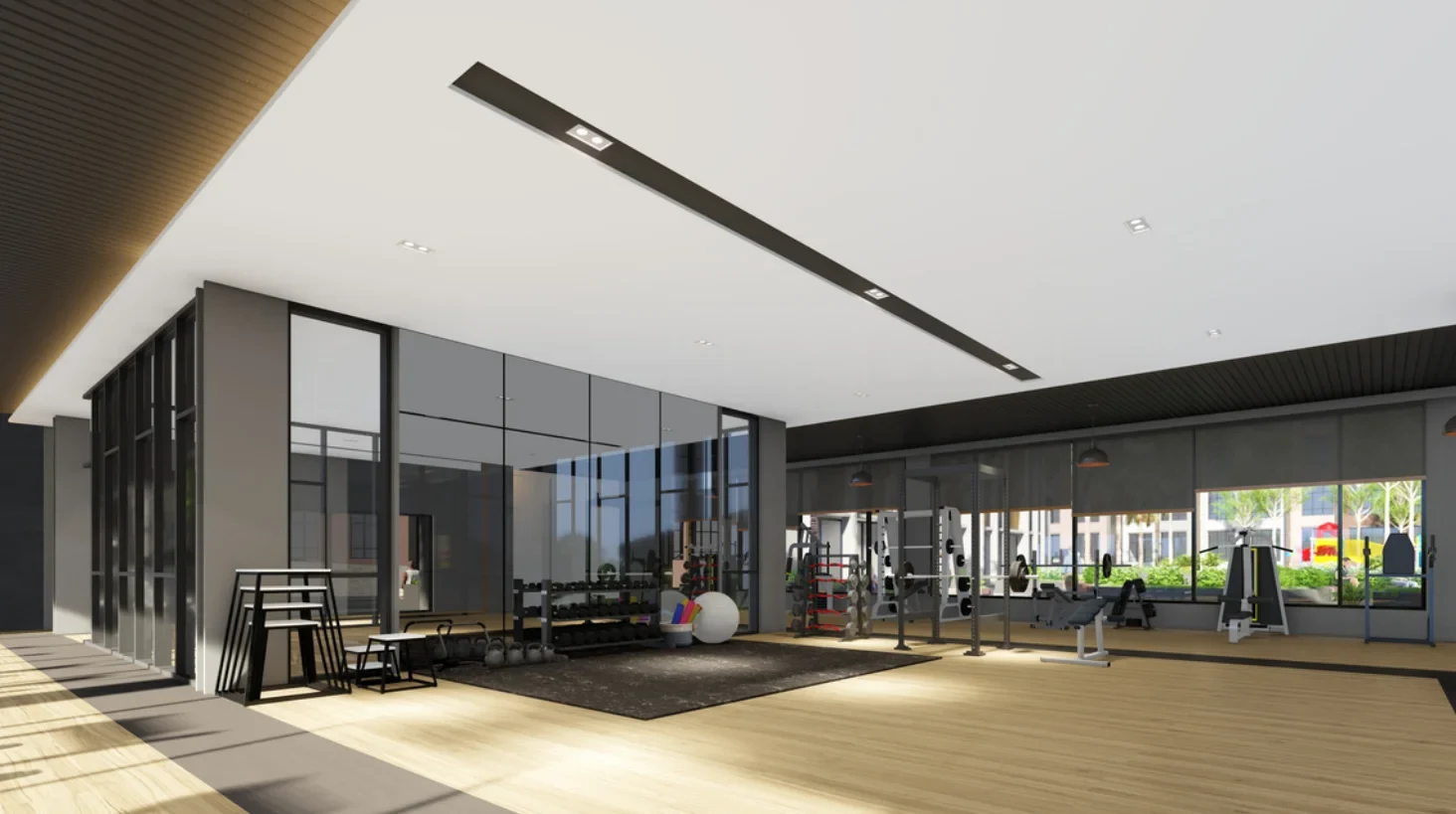 Anderson Residences Ipoh gymnasium - artist impression