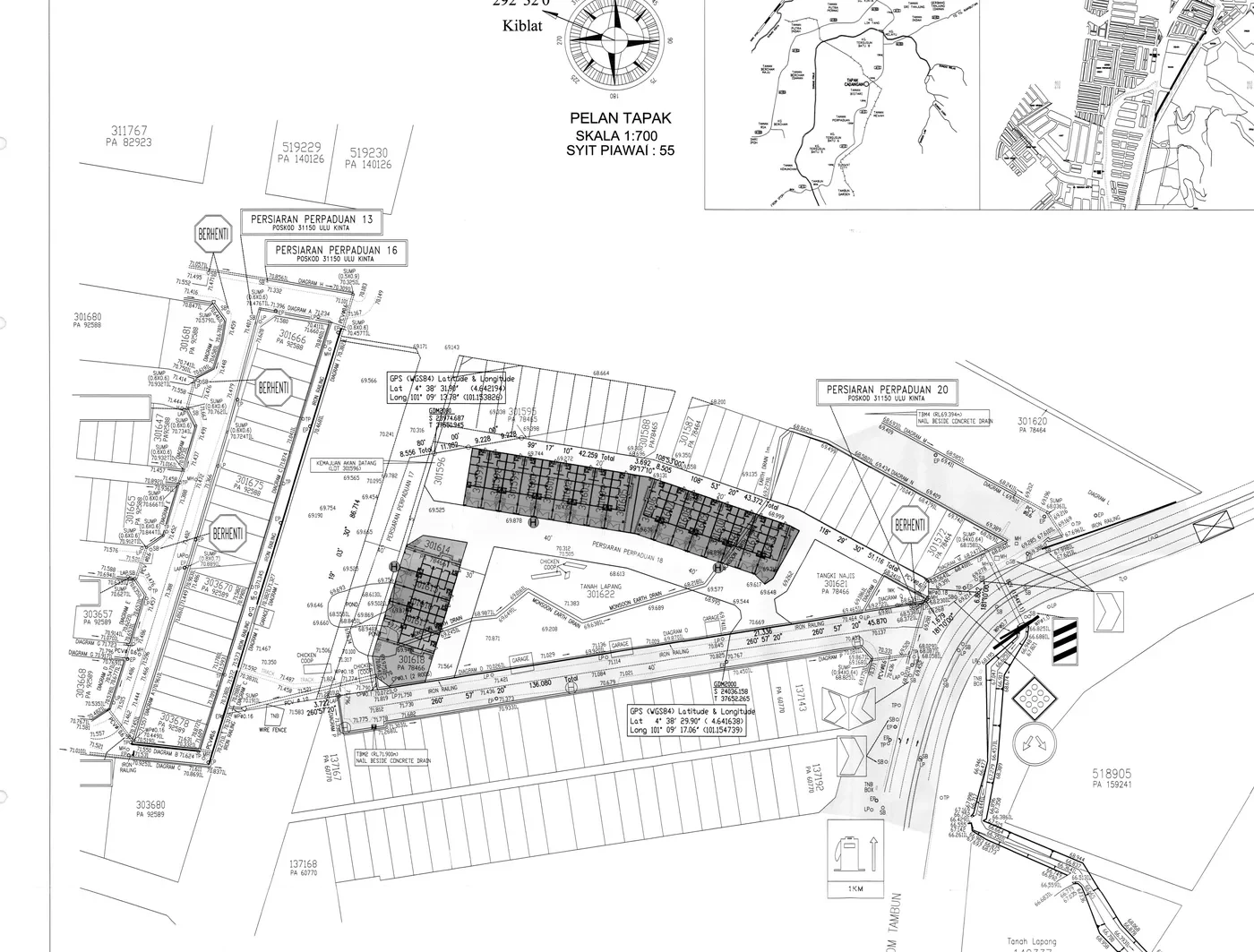 Arena Perpaduan Utama site plan