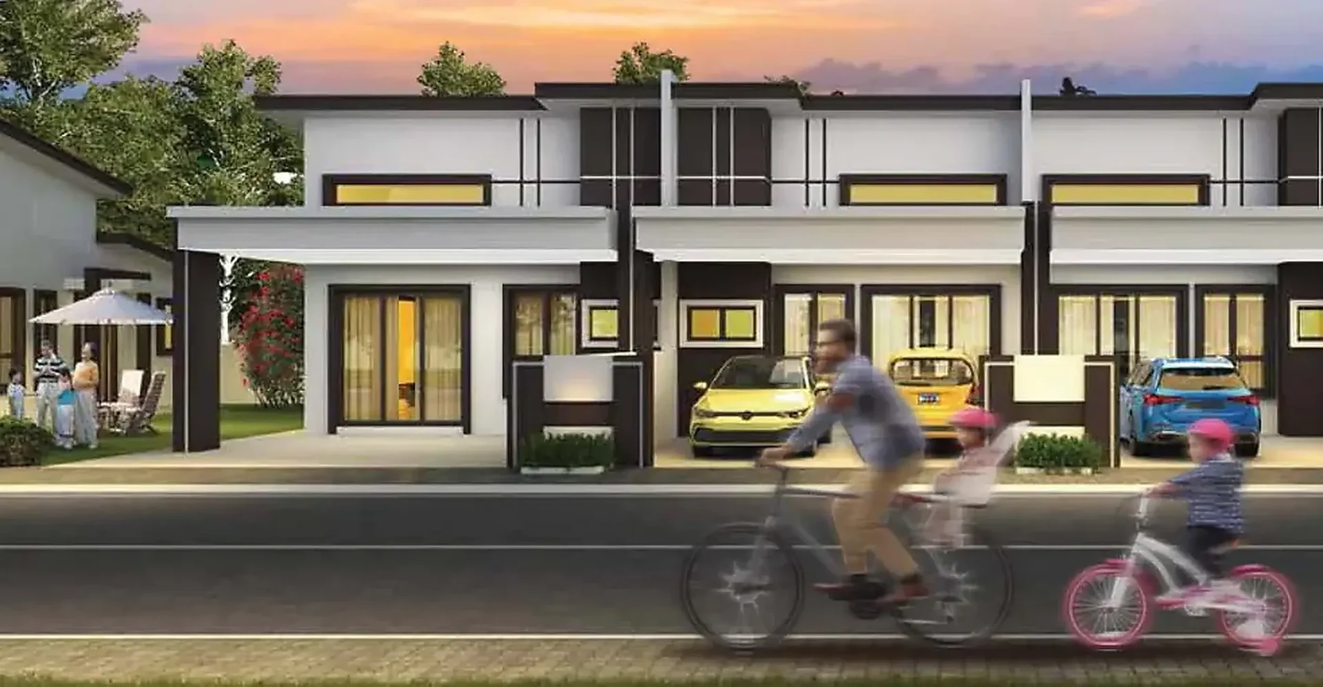 Arena Perpaduan Utama terrace exterior - artist impression