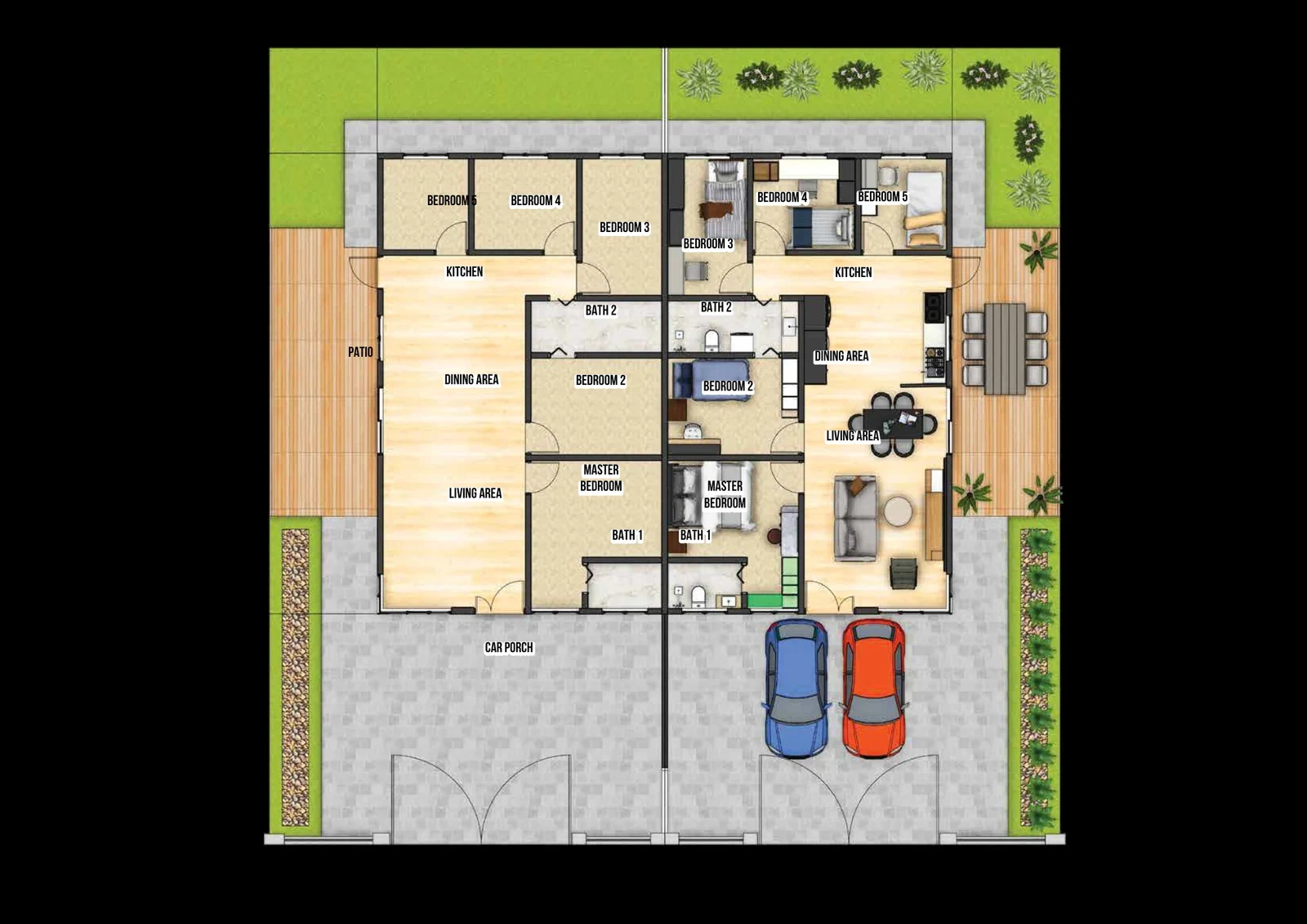 Avante Gopeng Semi-detached floor plan