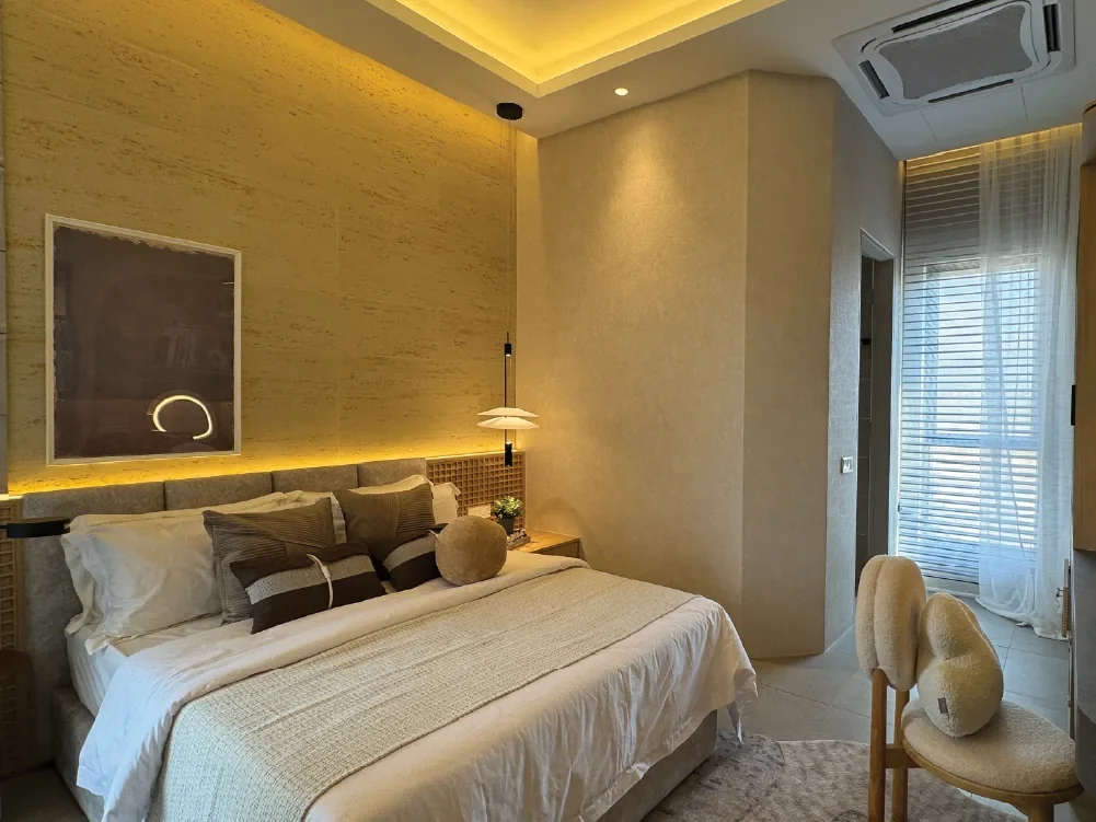 Bungalow Dees bedroom - show unit