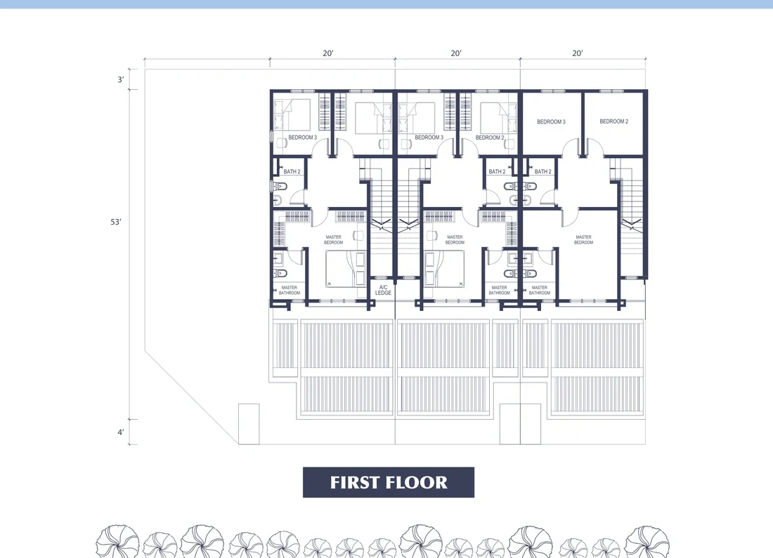 Dawson Collection Terrace first floor floor plan