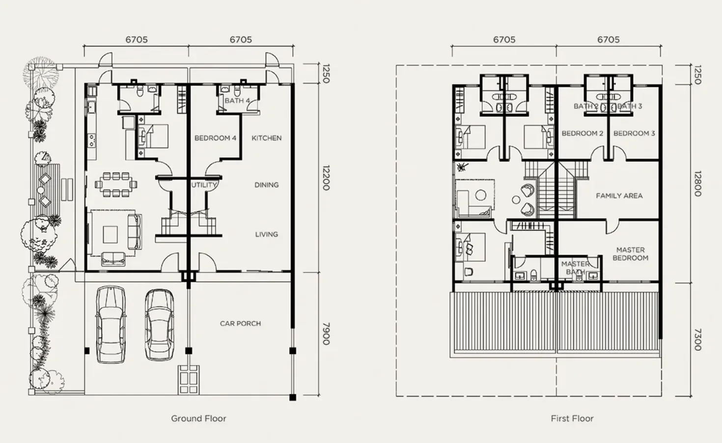 Embun Hills Terrace layout floor plan