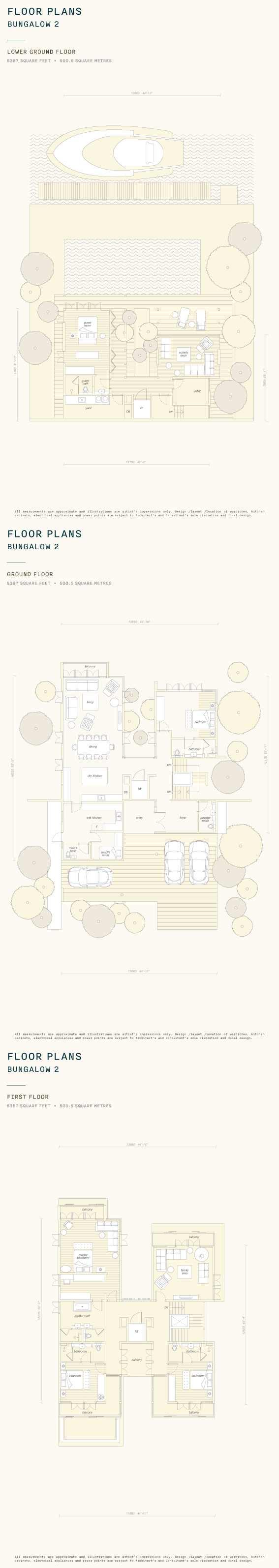 Emerald Bay Bungalow 2 complete developer floor stack