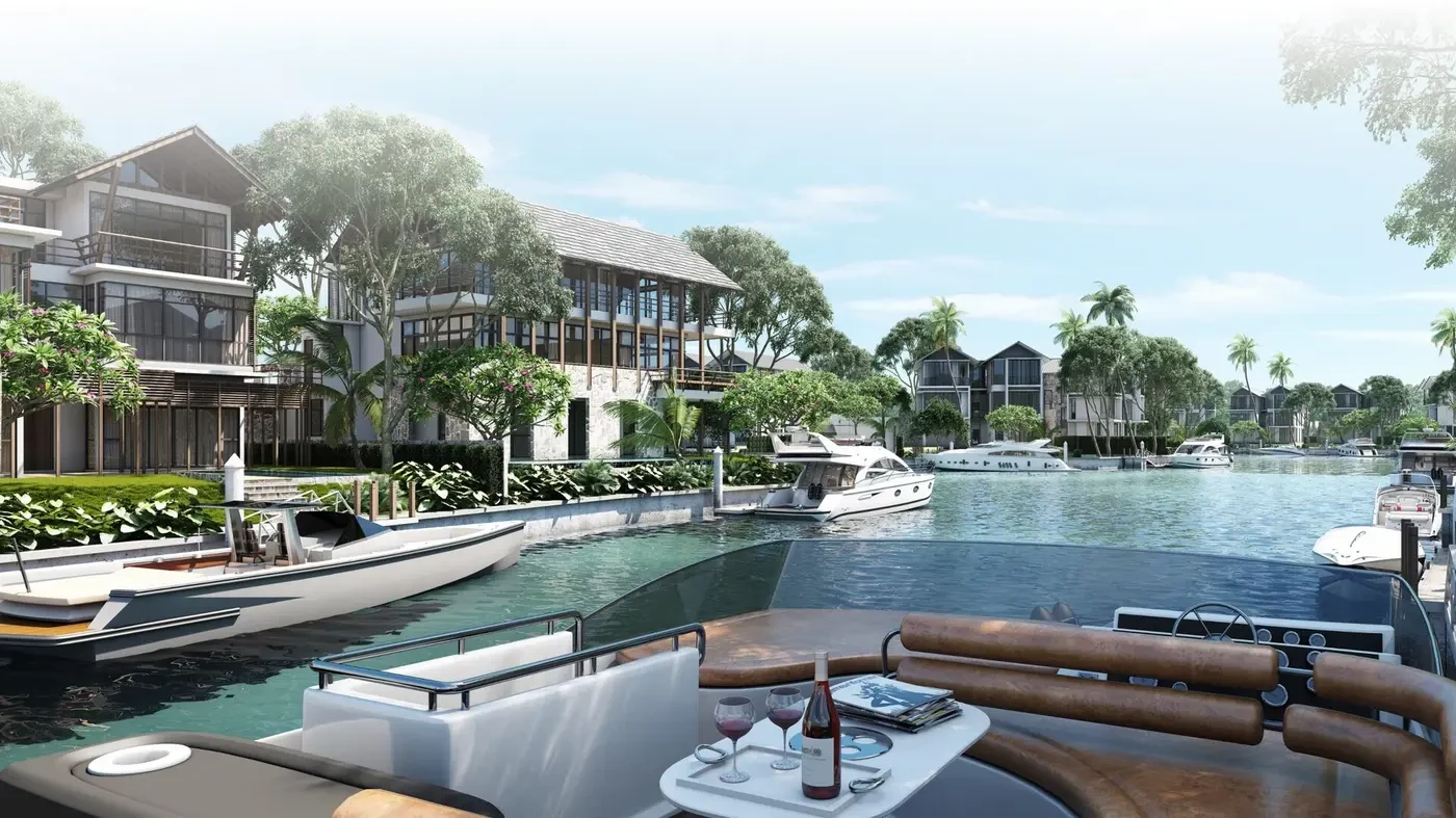 Emerald Bay waterfront homes