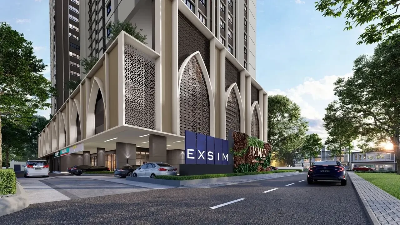 Erinaz Suites building entrance