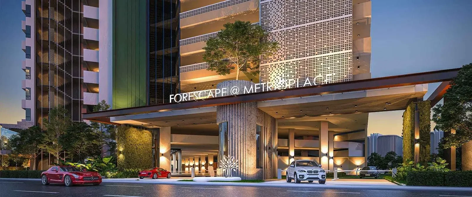 Forescape residential arrival
