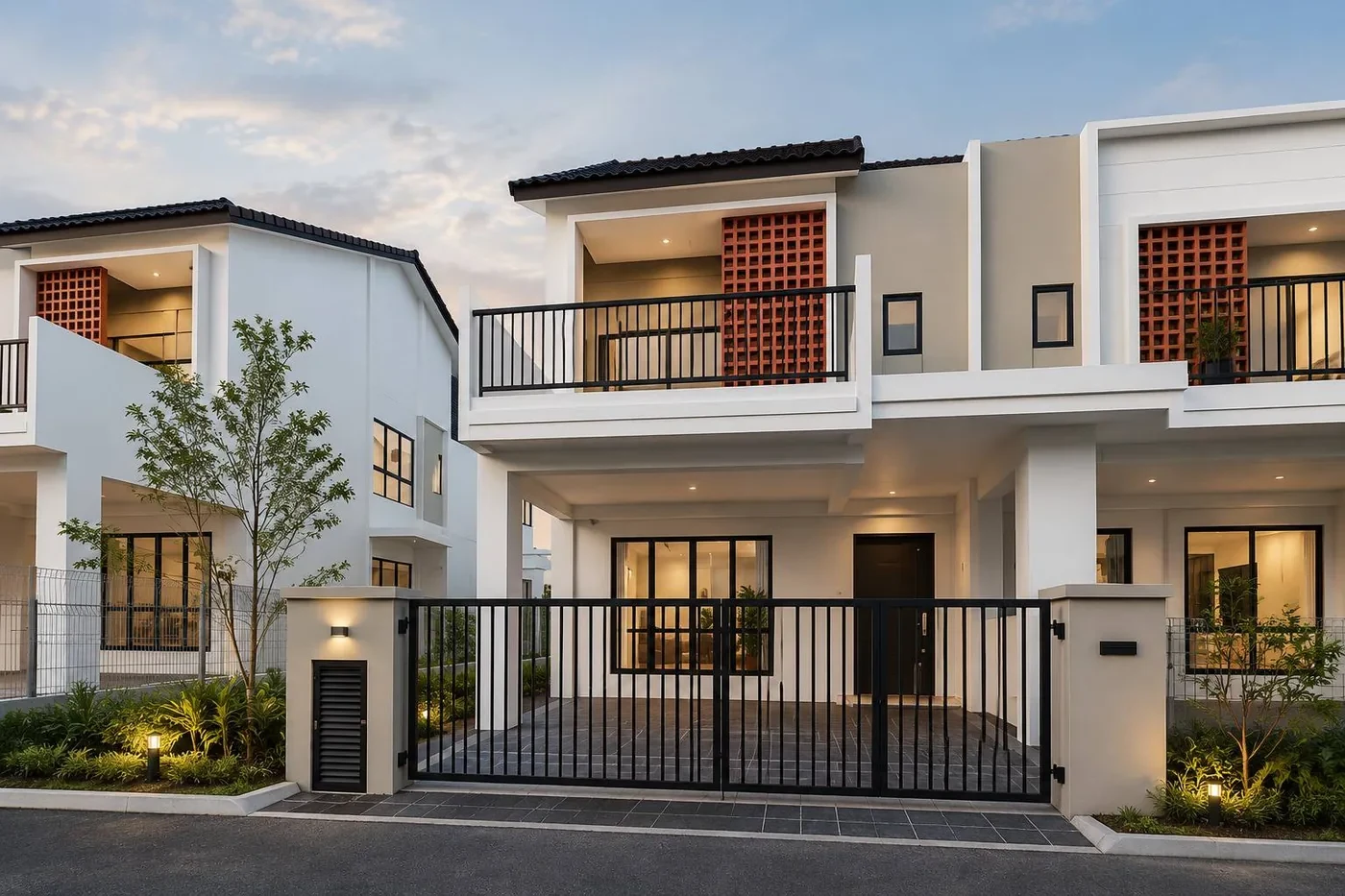 Forresta terrace exterior - artist impression