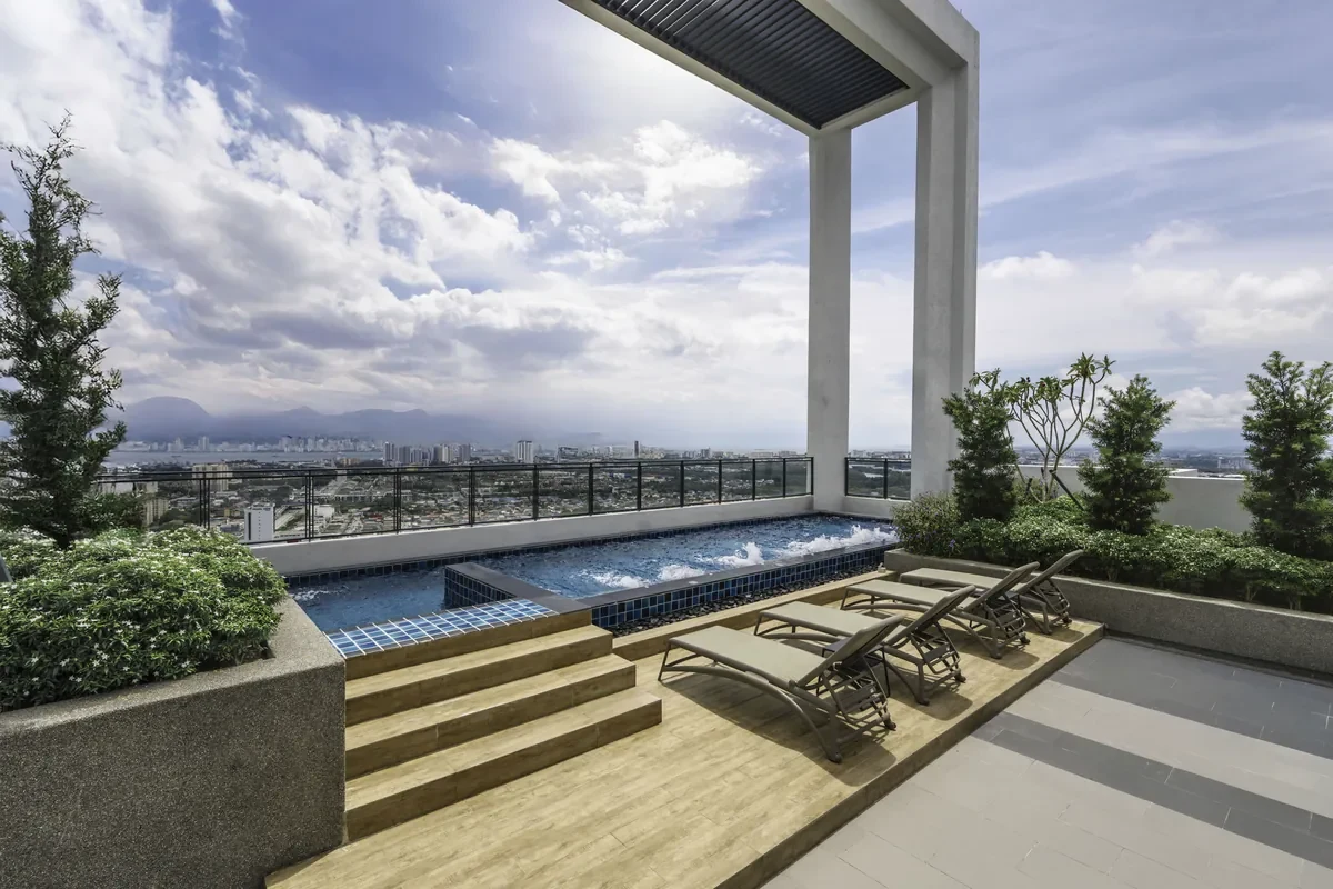 GEM Residences garden terrace