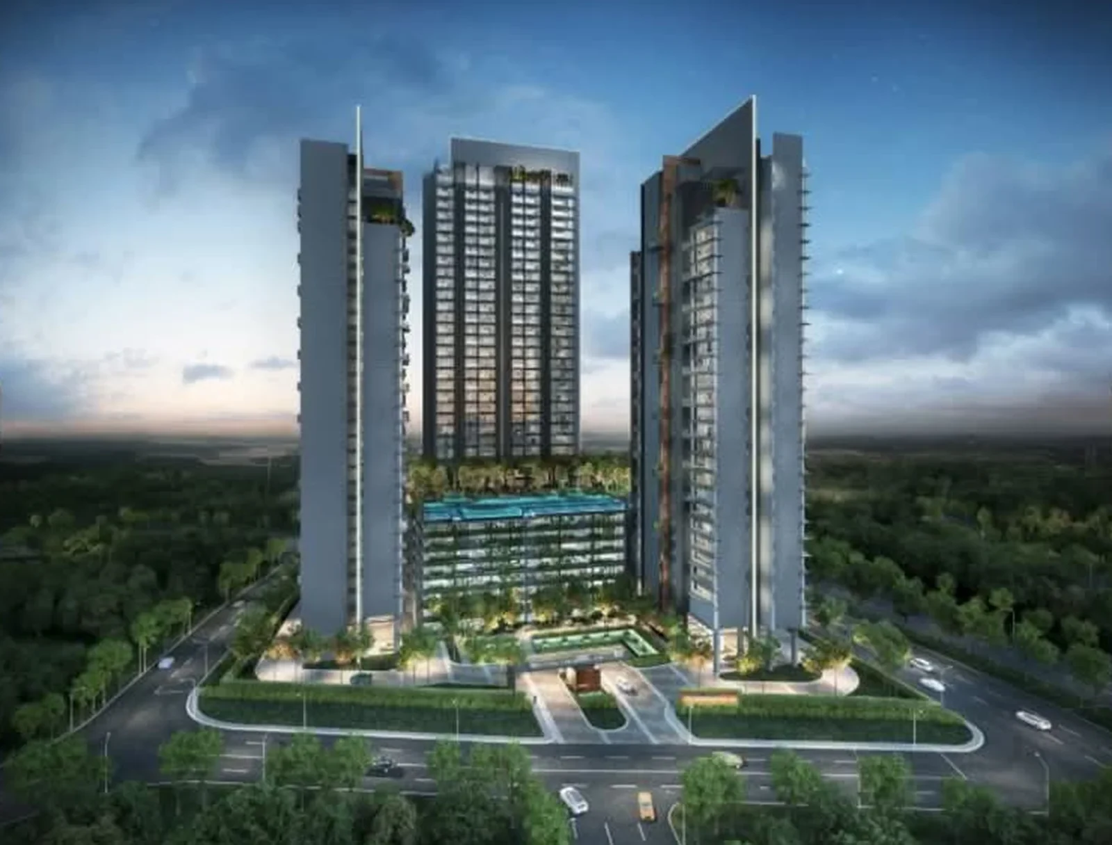 Grand Medini residential towers