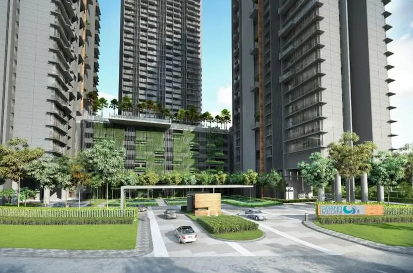 Grand Medini arrival entrance
