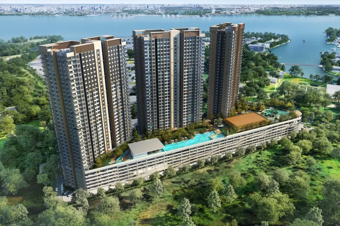 Hillview at Senibong Cove residential towers