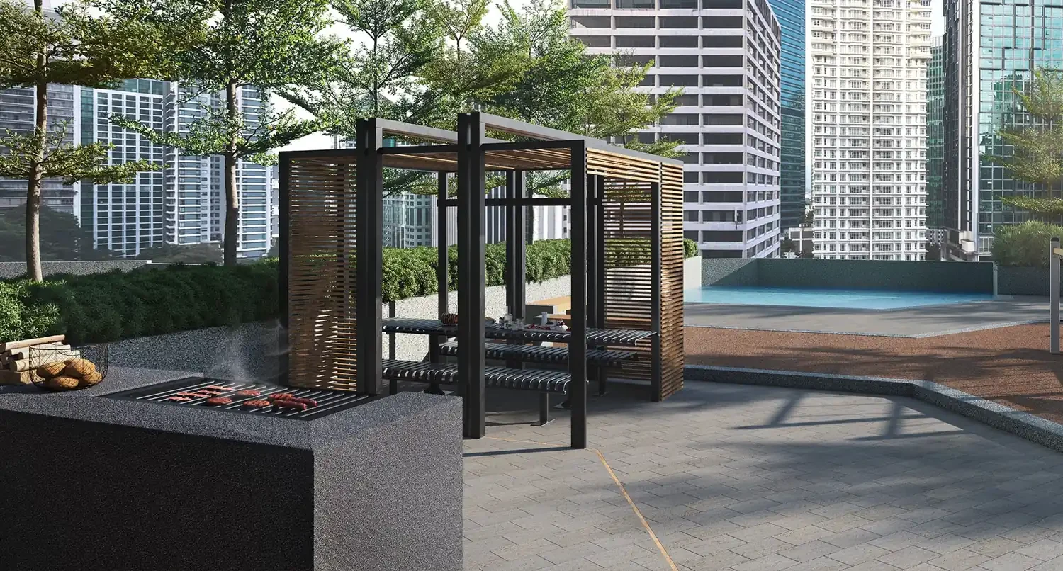 Jewel at Oxley Towers KLCC garden deck