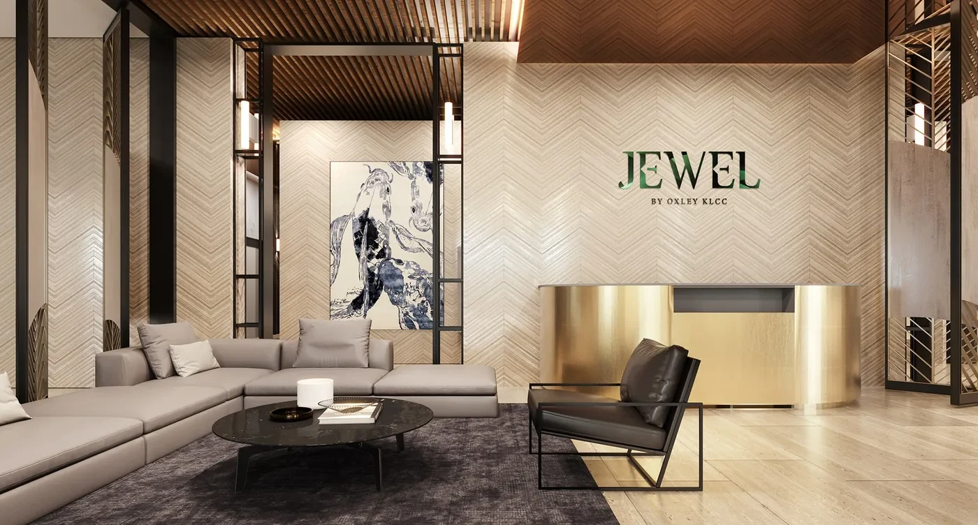 Jewel at Oxley Towers KLCC jewel entrance lounge