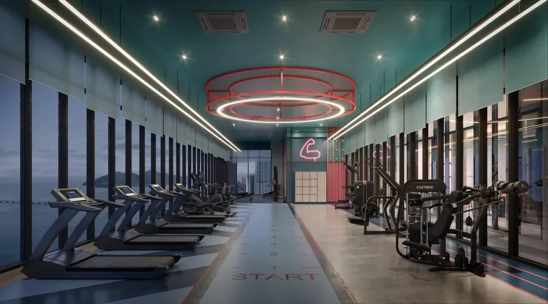 Keeperz Suites gymnasium