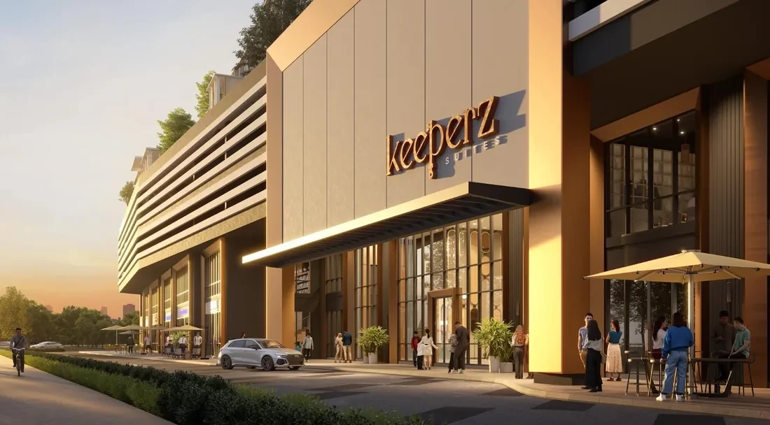 Keeperz Suites entrance