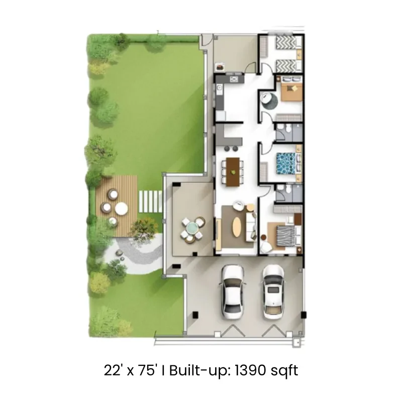 Klemeru Corner floor plan
