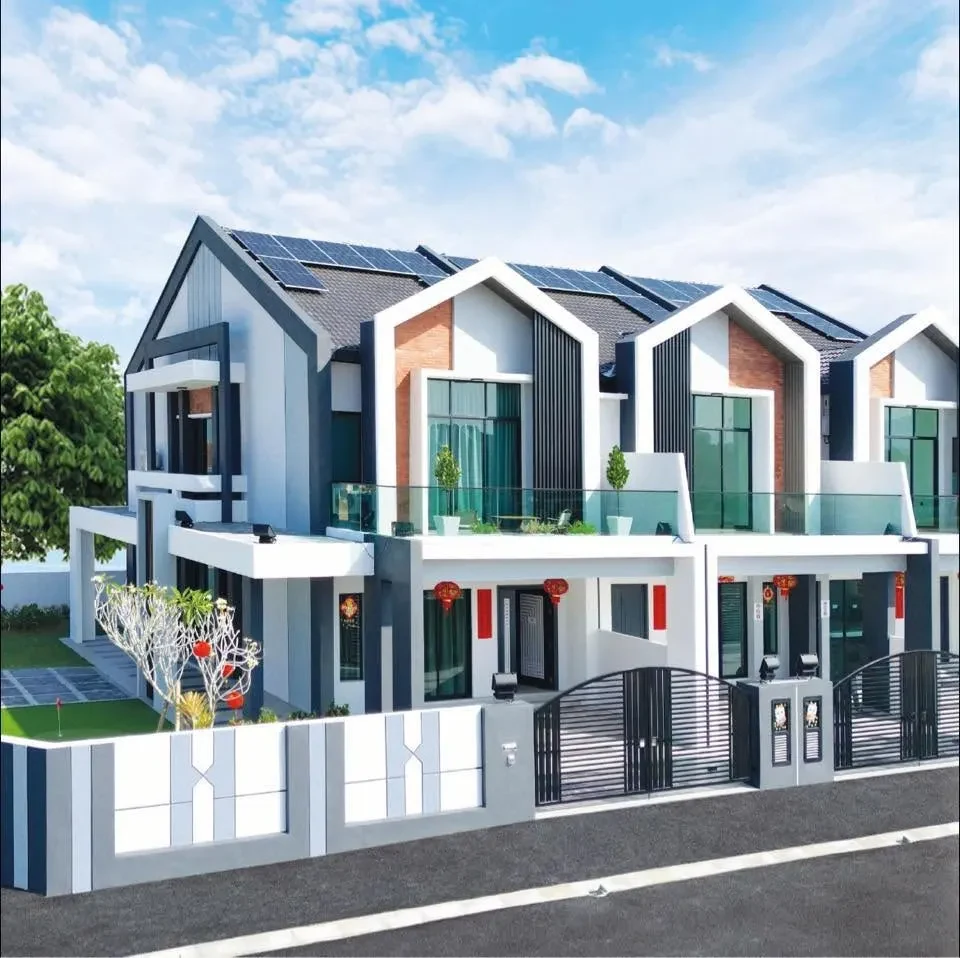 Lex Living terrace exterior - artist impression