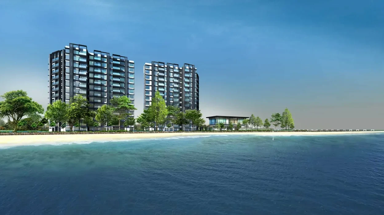 Marina 2 Residences waterfront overview