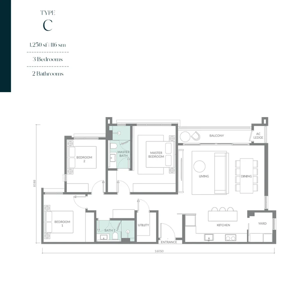 Maris Type C floor plan