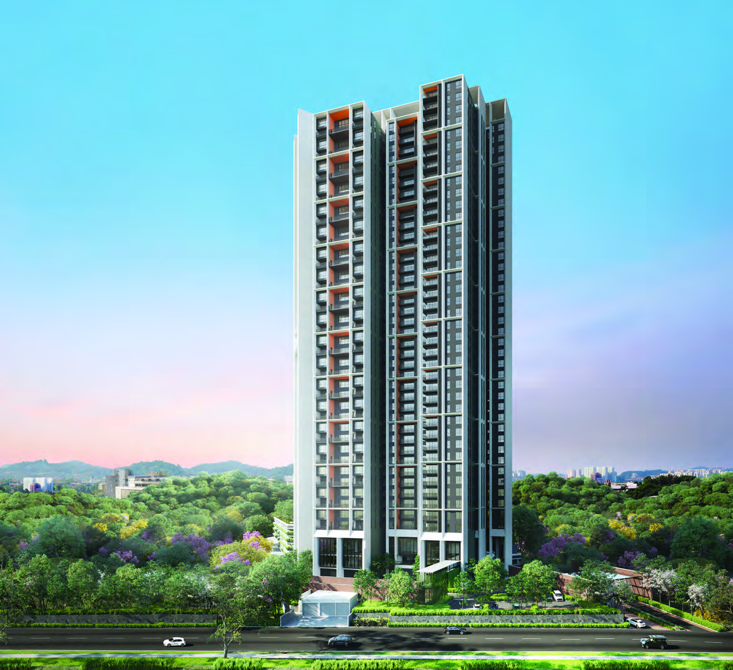 Papyrus North Kiara exterior artist impression