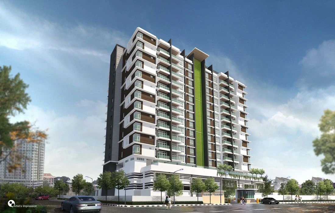 Paradigm Suites residential exterior