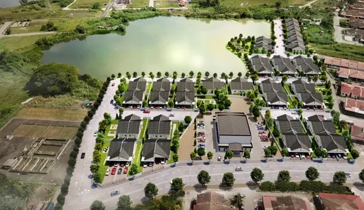 Pengkalan Suria development overview - artist impression