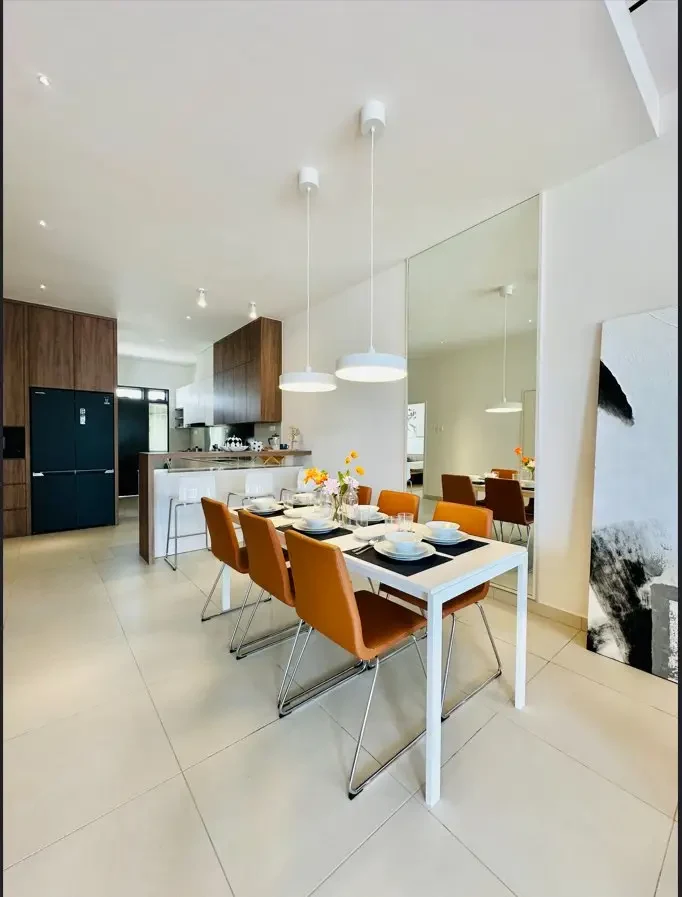 Redhill at Seri Alam show-home dining room
