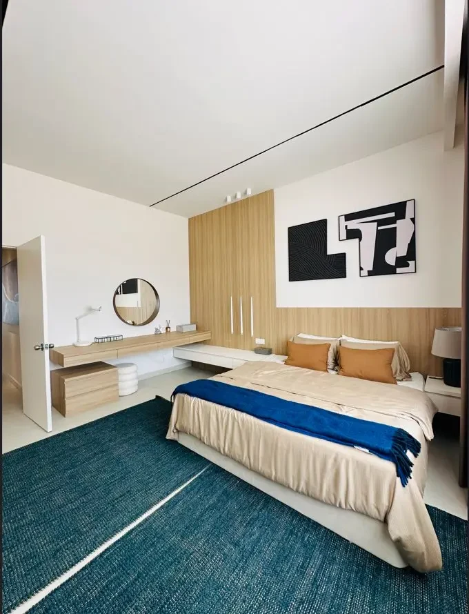 Redhill at Seri Alam show-home bedroom