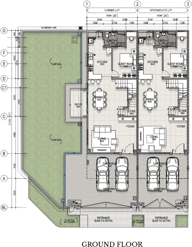 Sanubari 4A Ground floor floor plan