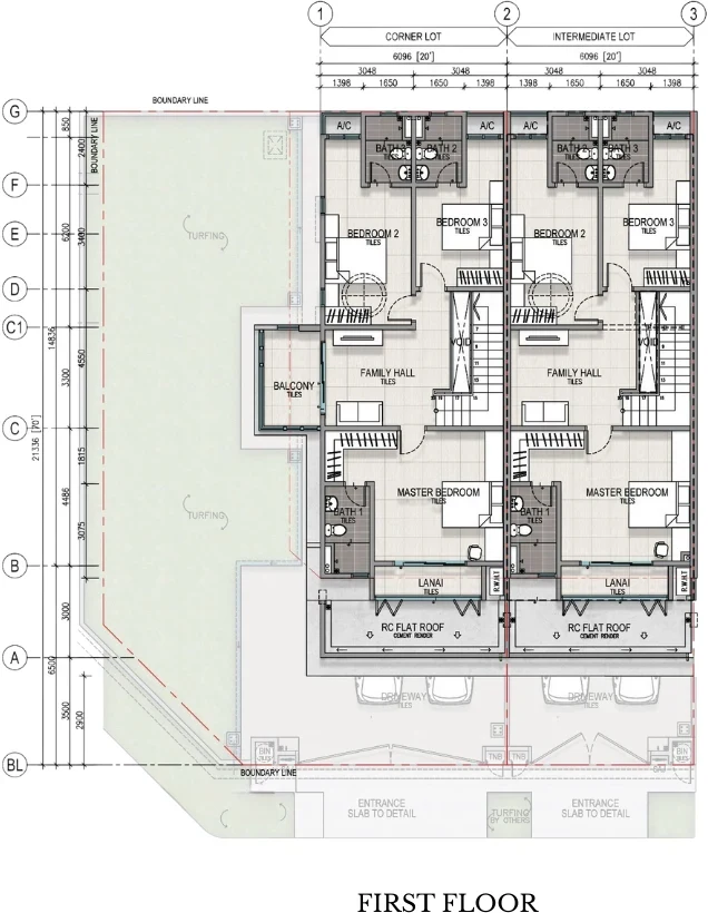 Sanubari 4A First floor floor plan