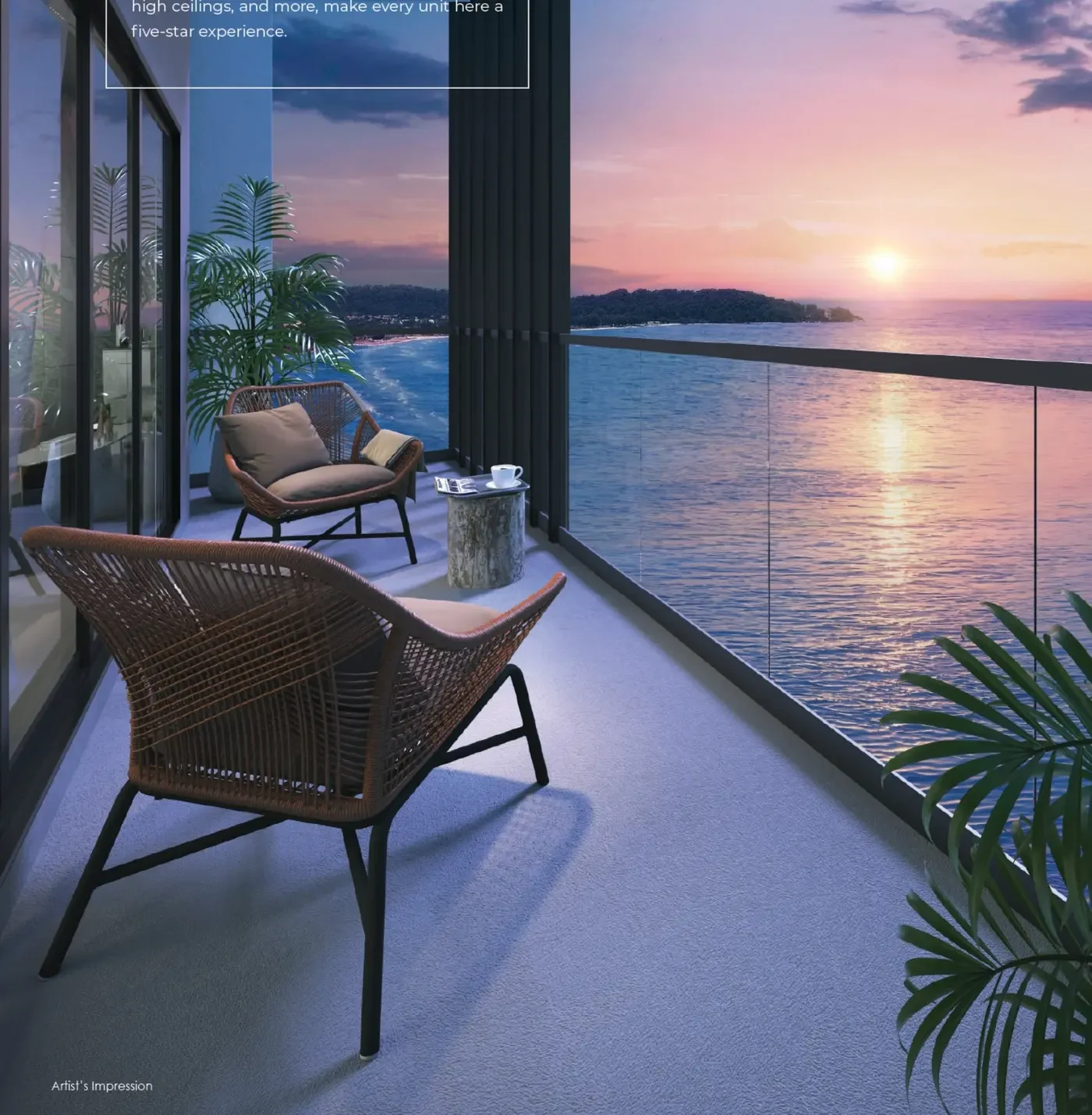 Sea Crestz balcony concept