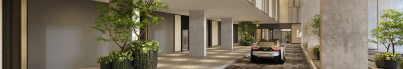 Sky Curve arrival entrance