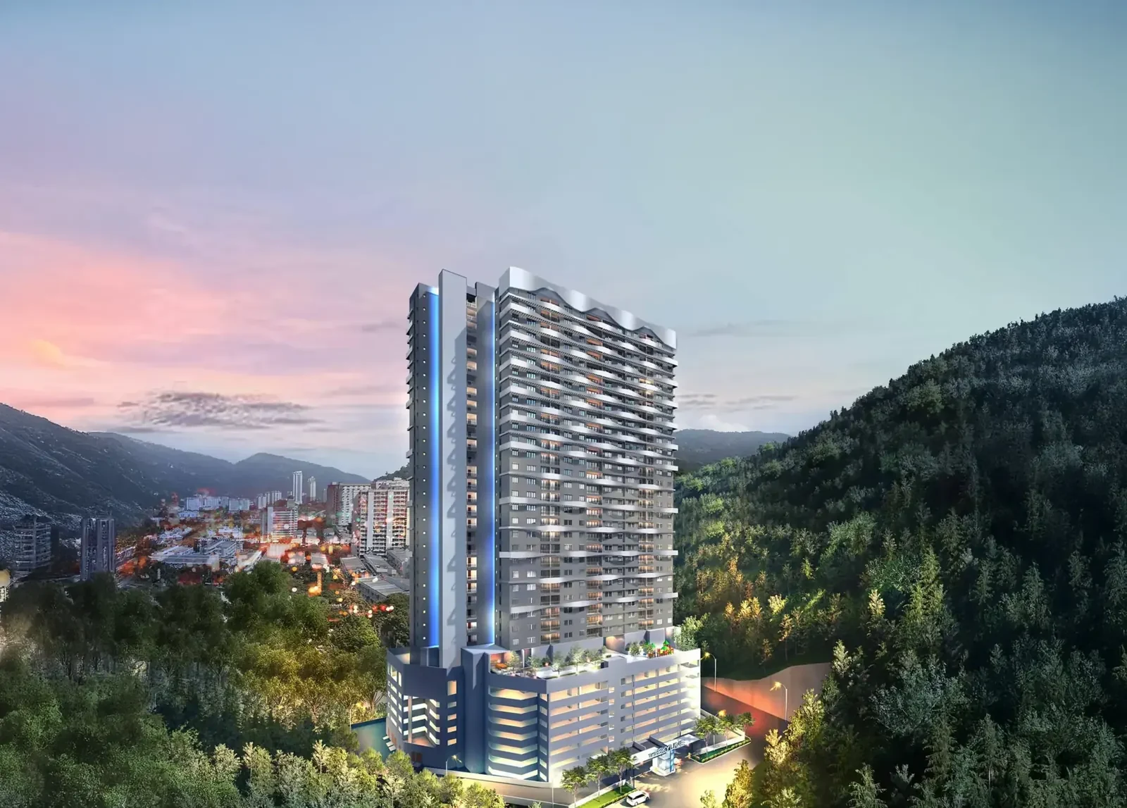 Skyline Penang residential tower