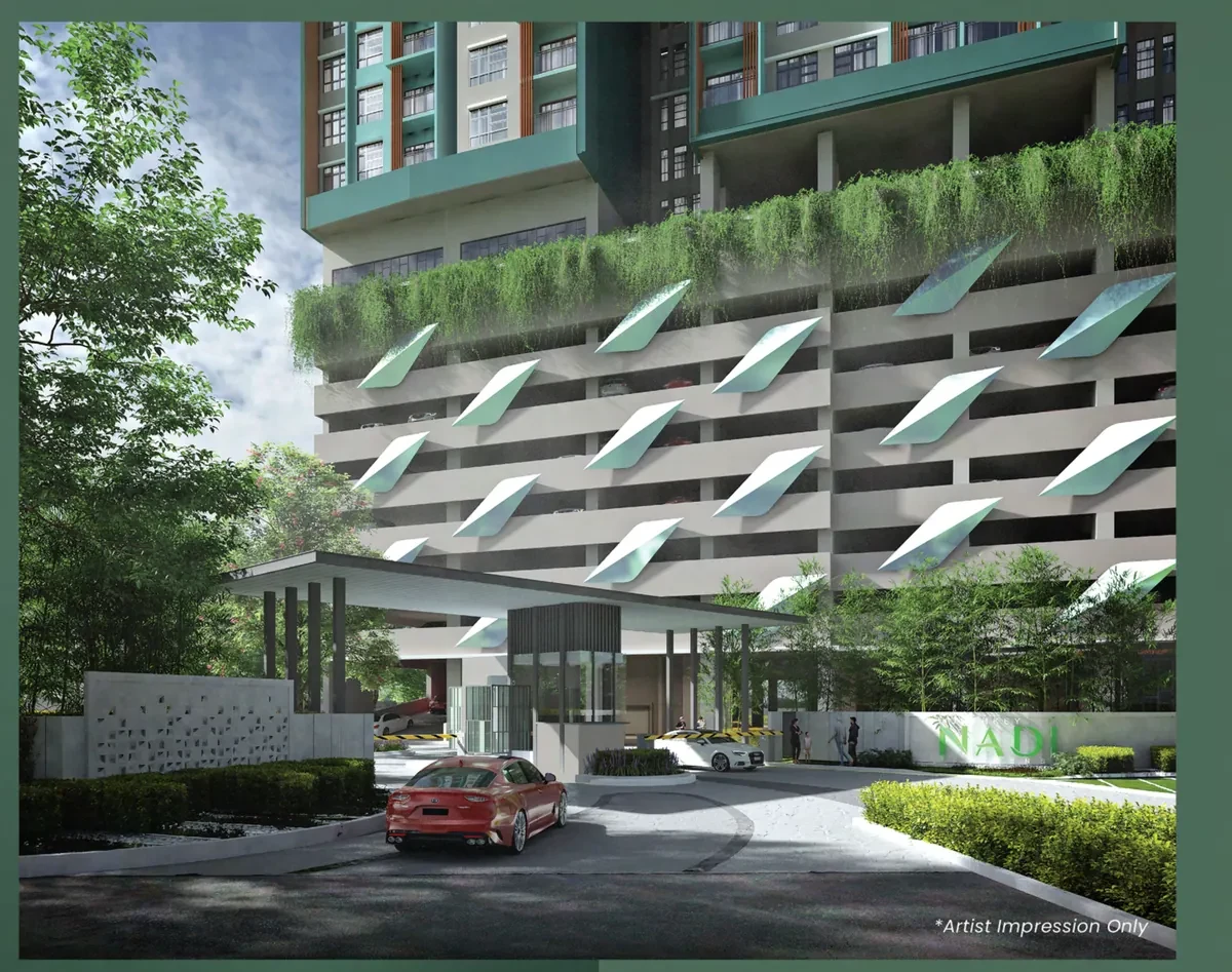 Southkey NADI Residences arrival area - marketing illustration