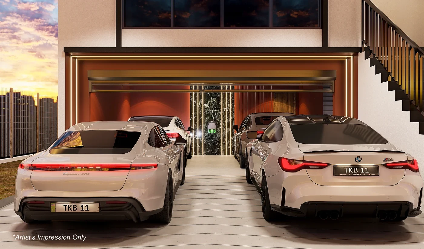 Subaru Botani car porch concept - artist impression