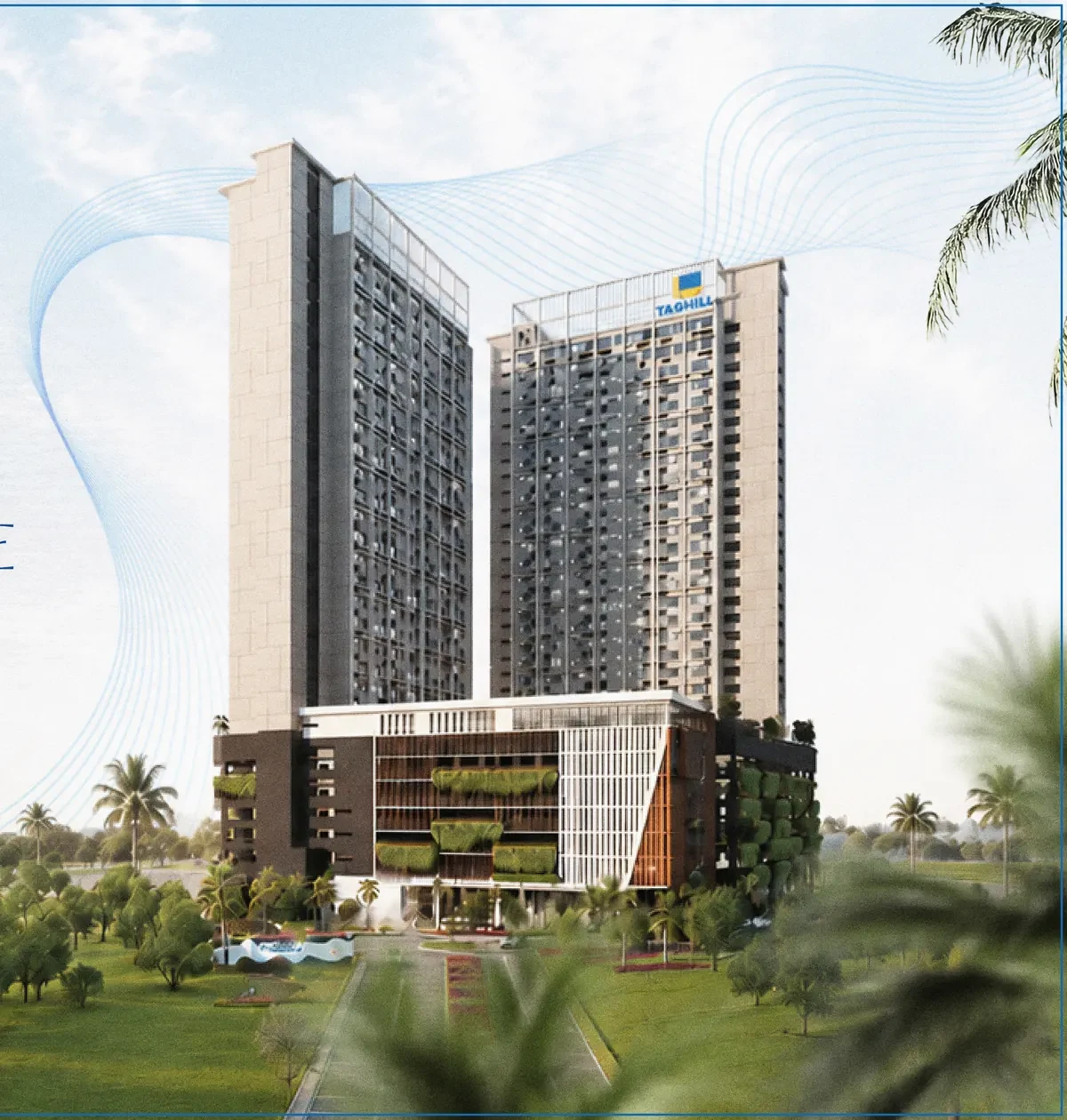 Tagbay Suites residential towers