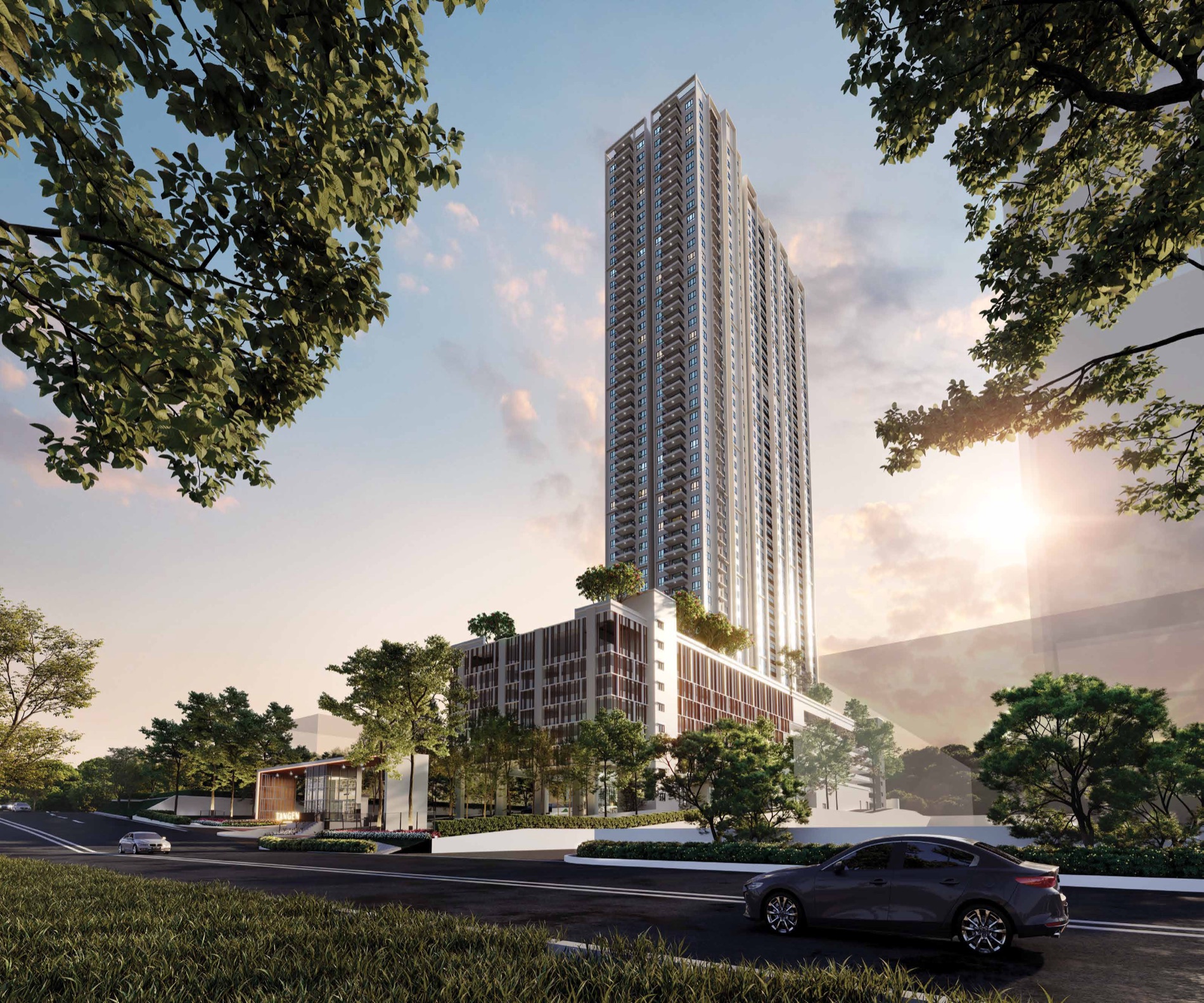 Tangen Residences exterior artist impression