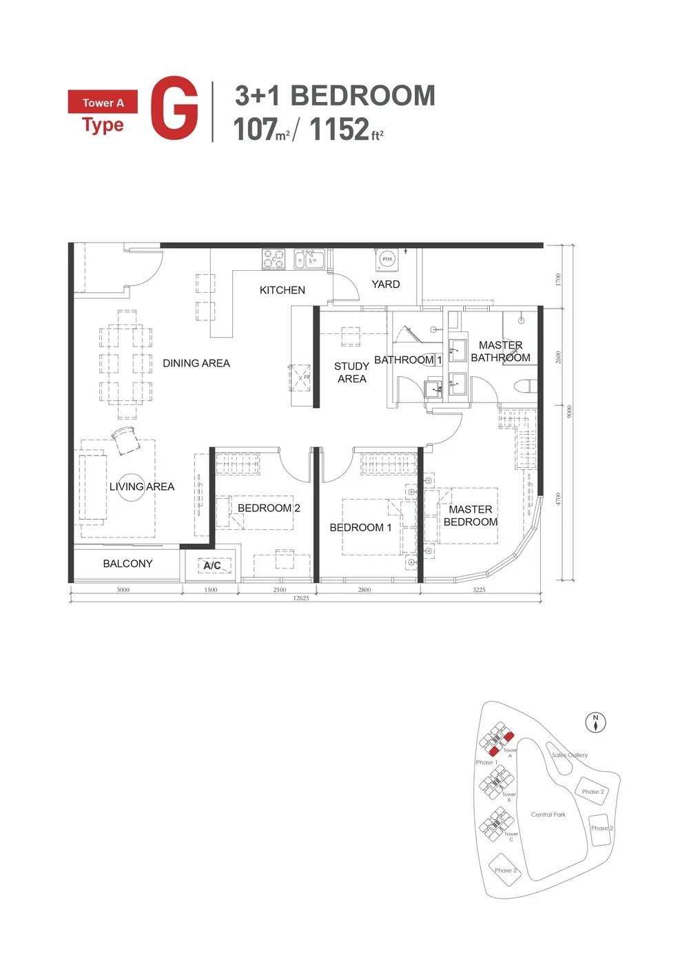 The M Type G floor plan